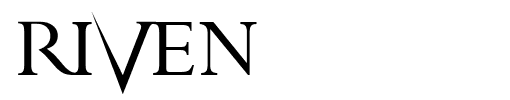 Riven: The Font (v3.0)